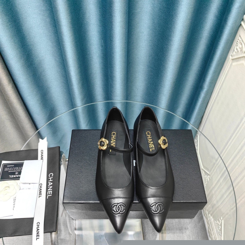 Ch*el flat shoes